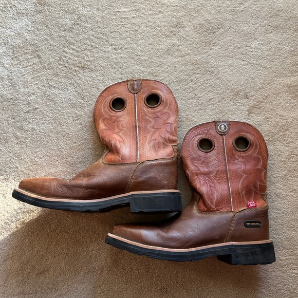 Tony Lama Brown Leather Men\'s Boots main image 5